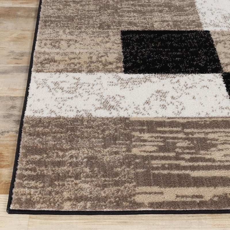 Superior Rockwood Patchwork Indoor Area Rug or Runner