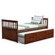 preview thumbnail 13 of 34, Costway Twin Captain's Bed Bunk Bed Alternative w/ Trundle & Drawers
