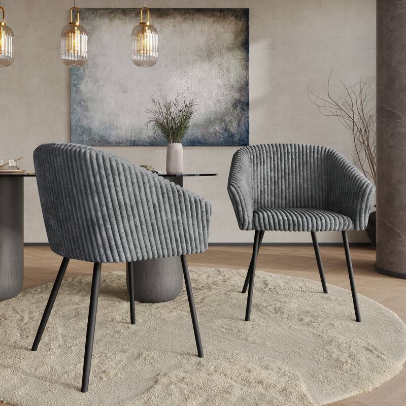 CraftPorch Minimalist 2-Piece Dining Chair