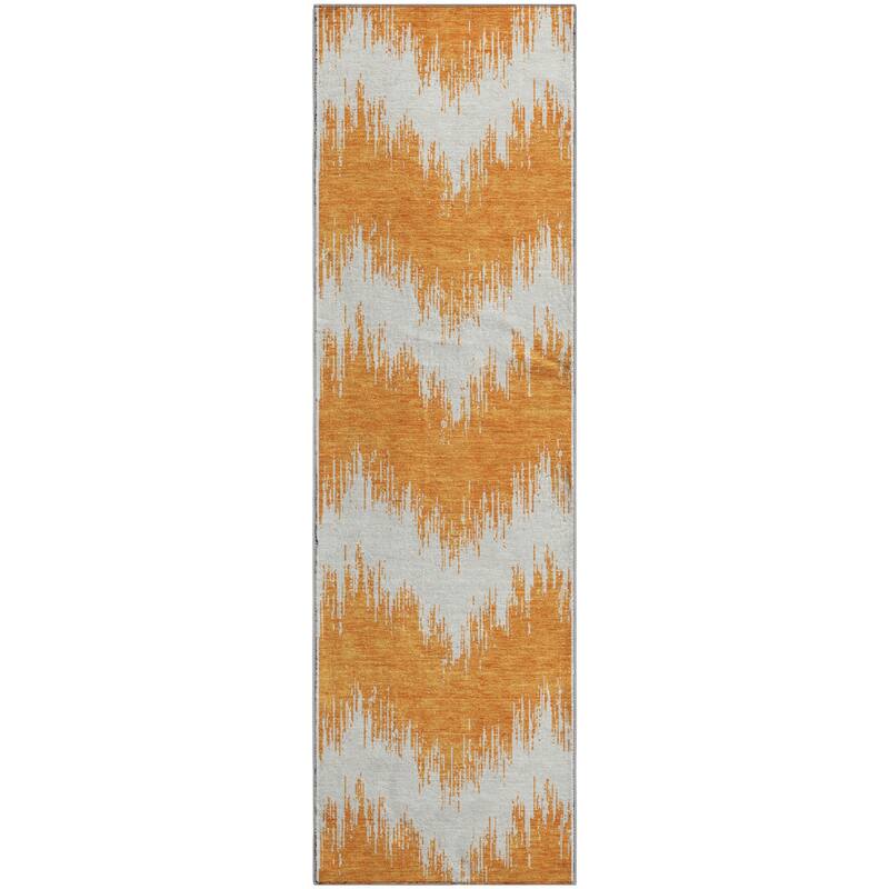 Premium Washable Super Soft Farmhouse Chevron Mayfield Rug