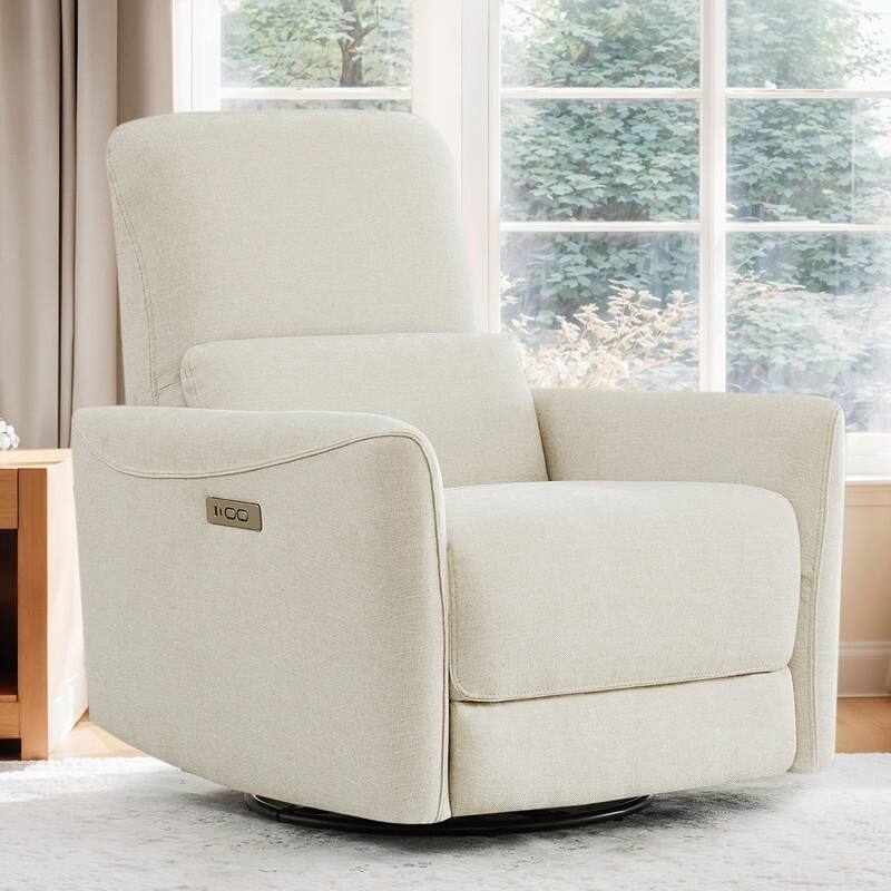 Spruce & Spring Asher Power Swivel Glider Recliner