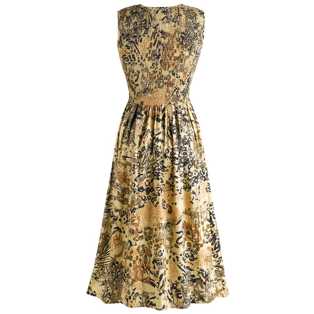 sleeveless cotton sundresses