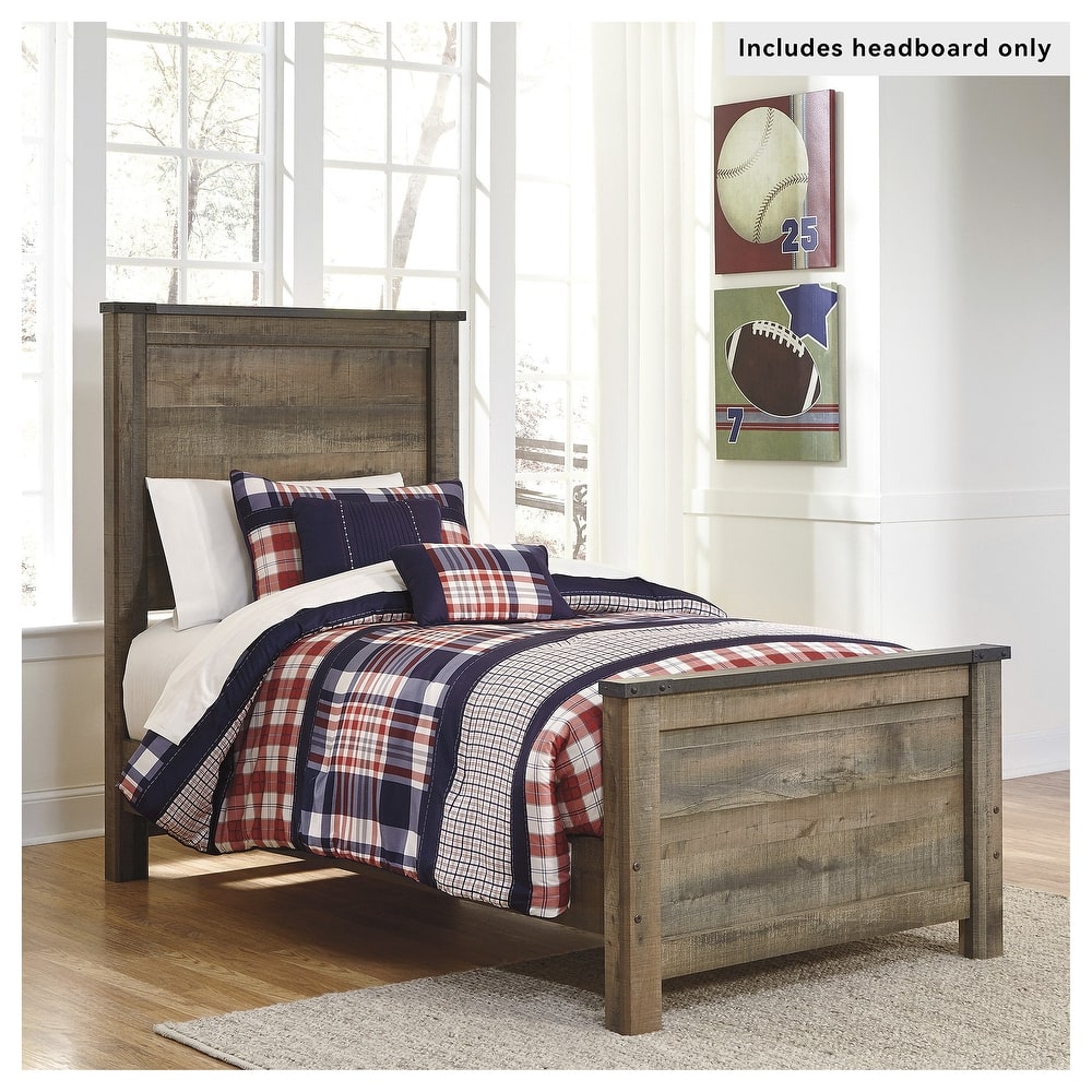 Trinell Brown Panel Headboard (Headboard Only)