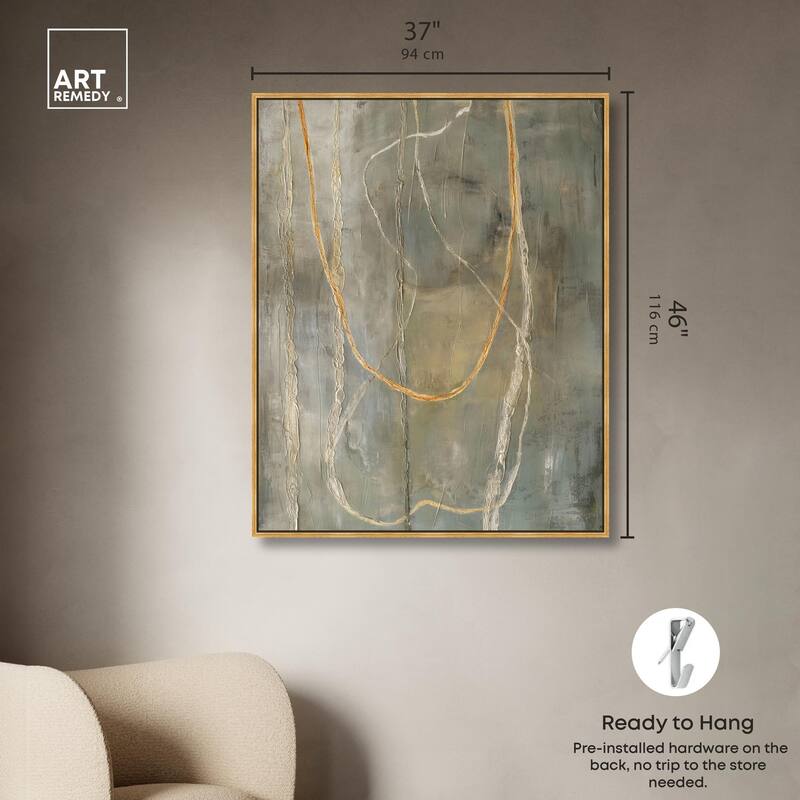 Gossamer Pathways III Canvas by Art Remedy