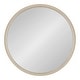 preview thumbnail 56 of 97, Kate and Laurel Travis Round Wood Accent Wall Mirror