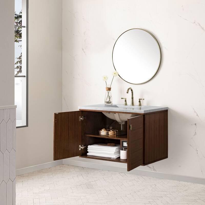James Martin Vanities 670-V36-3AF Amberly 36" Free Standing or Wall