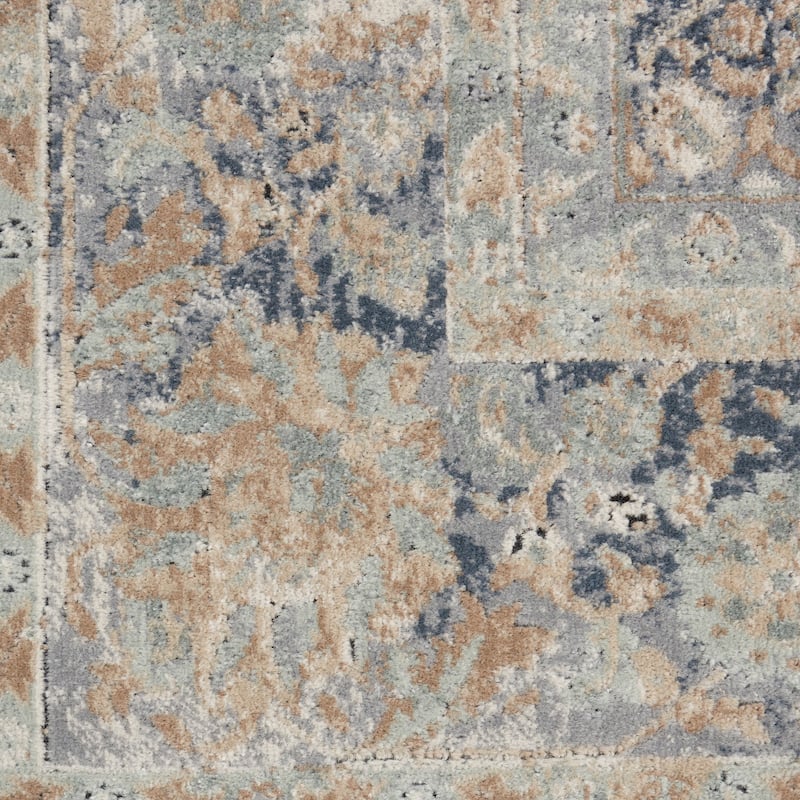Malta Traditional Vintage Persian Medallion Area Rug