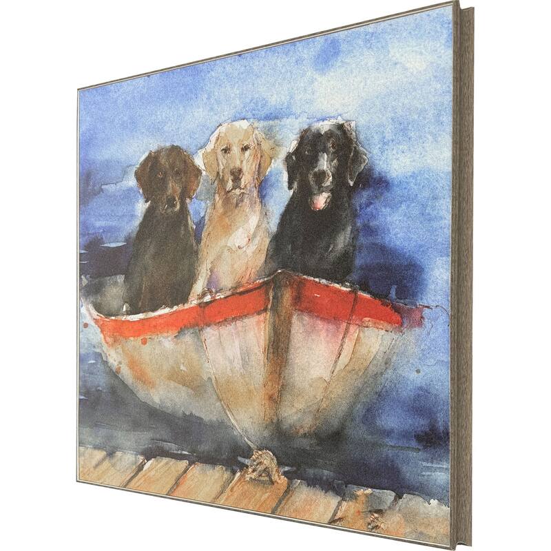 Paragon Boat Labs Non-Glass Framed Art