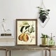 preview thumbnail 63 of 138, Printed Tuscan Fruits IV -Framed Print w/glass-Cherry Red