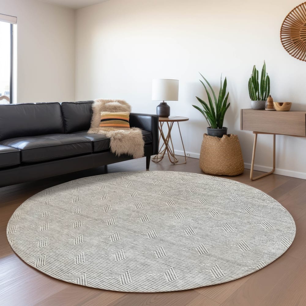 Premium Washable Super Soft Modern Arrow Mayfield Rug