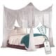 Bed Canopies that Match Transitional Grey Ash Nightstand