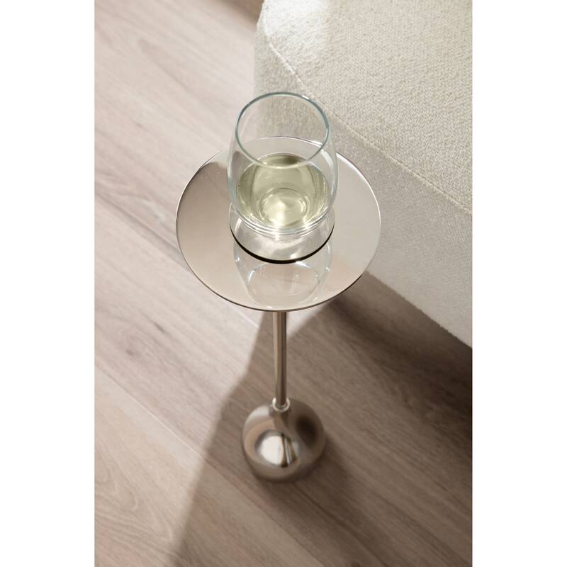 Kate and Laurel Hersi Metal Drink Table