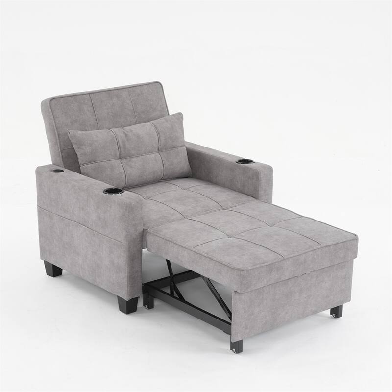 Chair Bed Convertible Chair 3-in-1 Pull Out Sleeper Chair Beds