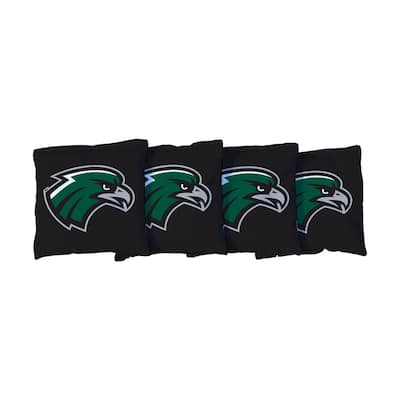 Northeastern State Riverhawks Black Cornhole Bags