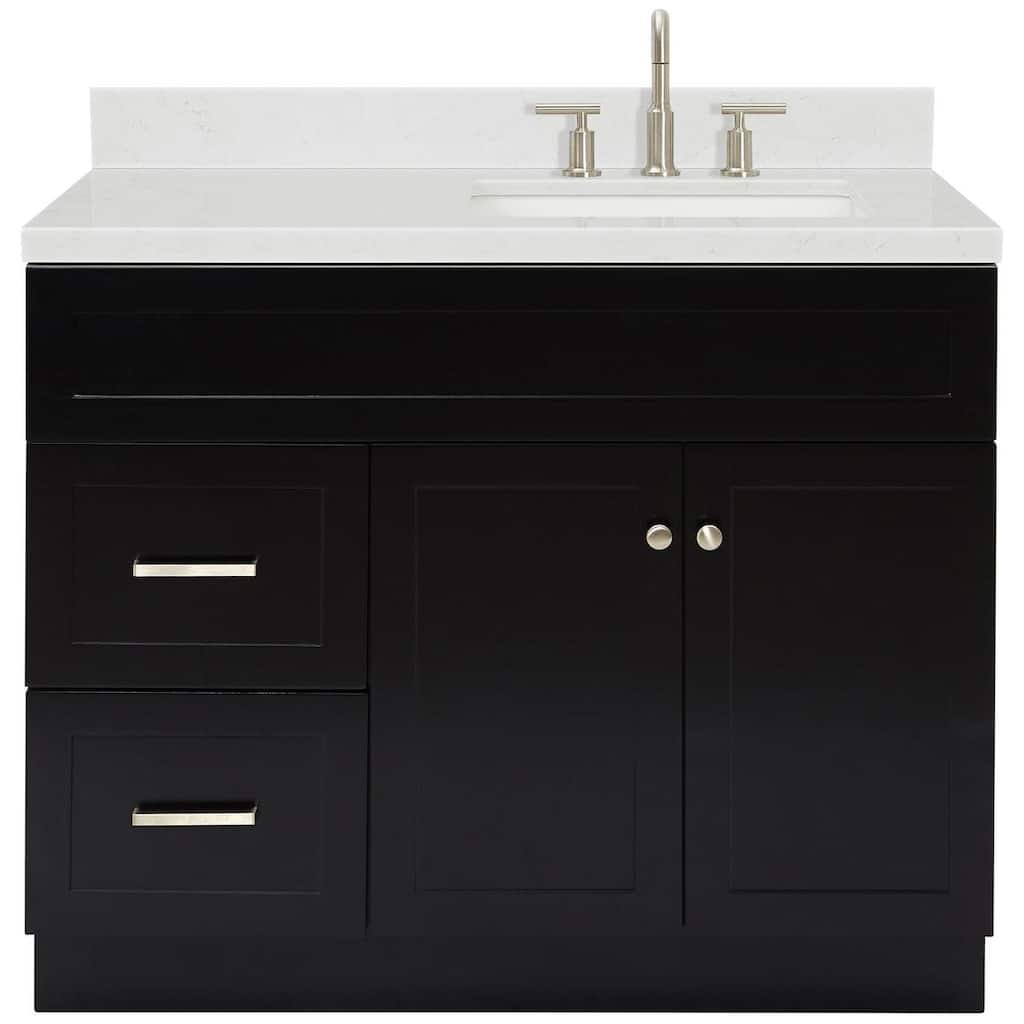 Ariel F042SRCQRVO Hamlet 42" Free Standing Single Basin Vanity Set