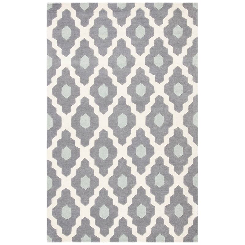 SAFAVIEH Handmade Chatham Sutapa Modern Moroccan Wool Rug