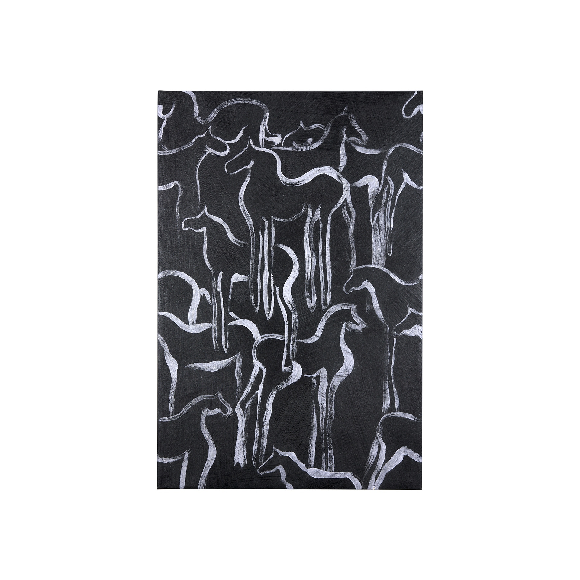 Mercana Horse Herd II (30 x 45) Canvas Art Print