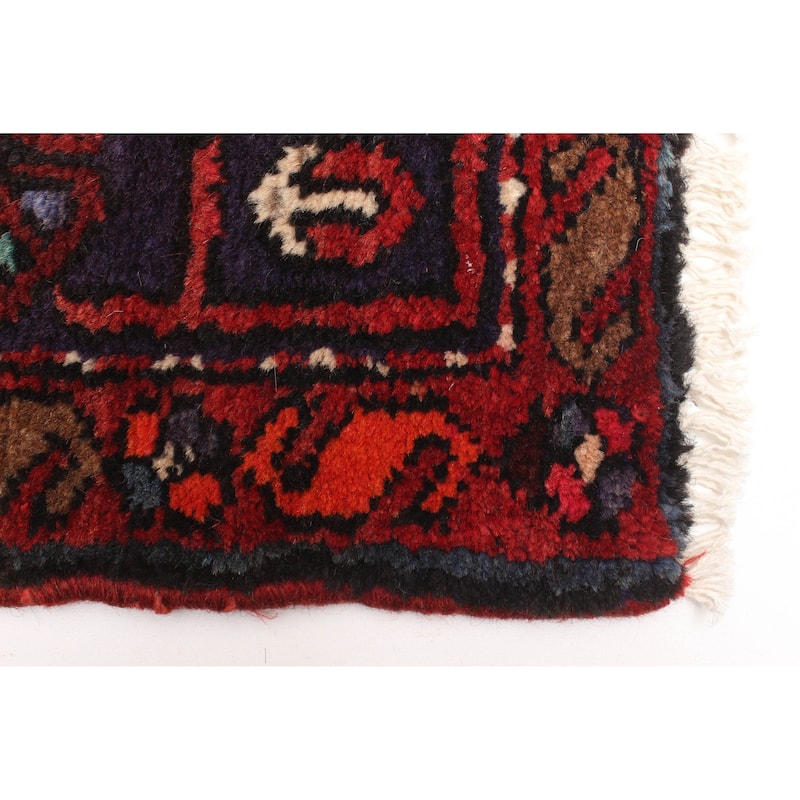 ECARPETGALLERY Hand-knotted Anadol Black Wool Rug - 4'7 x 7'7