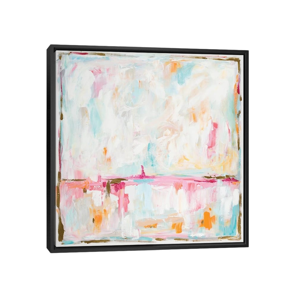 iCanvas "Cotton Candy Cloud" by L. Hewitt Framed Canvas Print