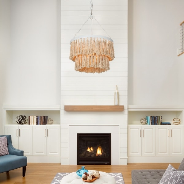 Two tier farmhouse chandelier on sale