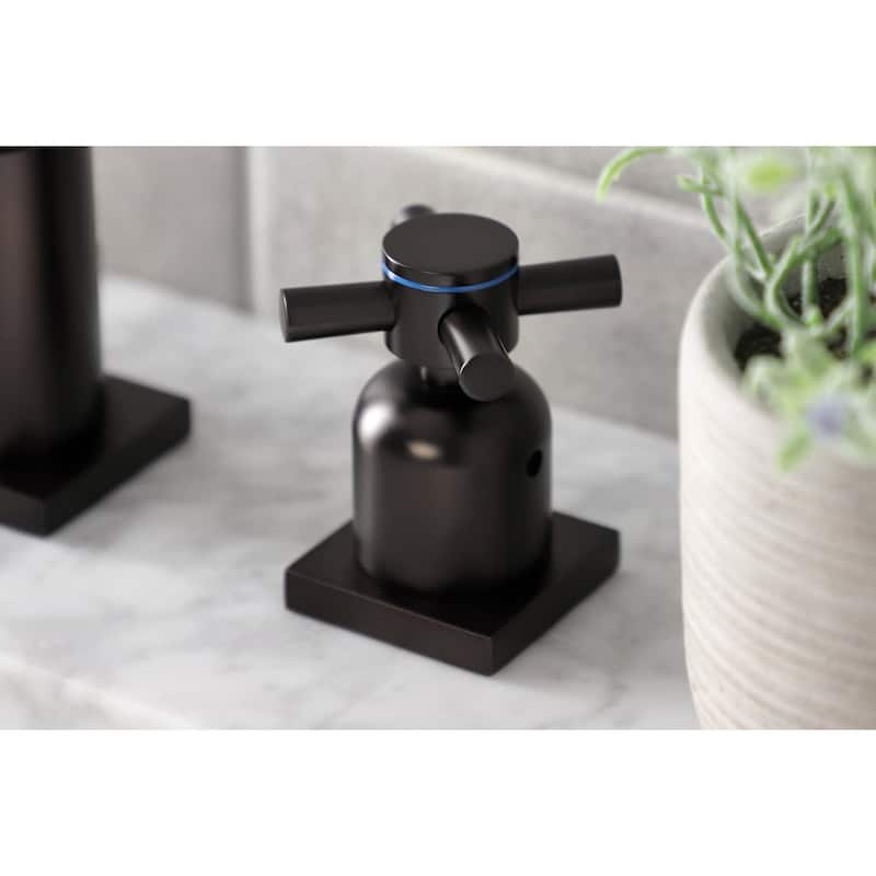 Kingston Brass Concord 1.2 GPM Widespread Bathroom Faucet with Pop-Up