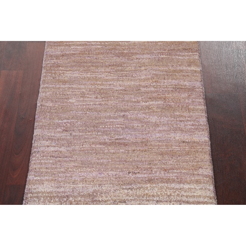 Gabbeh Kashkoli Oriental Contemporary Area Rug Handmade Wool Carpet - 2'1" x 3'5"
