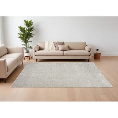 Power Loomed Abstract Modern Area Rug - 8' x 10'
