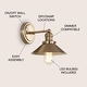 preview thumbnail 15 of 176, JONATHAN Y Florence Metal Shade Sconce