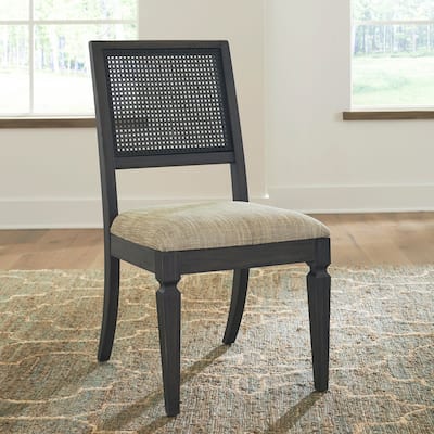Caruso Heights Blackstone Panel Back Side Chair (Set of 2)