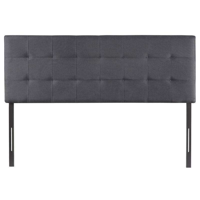 Jessenia Tufted Upholstered Headboard, Height Adjustable Queen Size Headboard, Bed Backboard Padded Premium Fabric Headboard