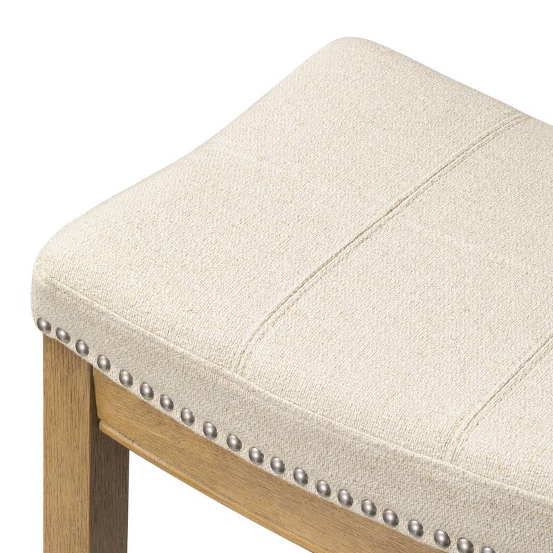 Maven Lane Sophia Saddle Kitchen Dining Stool