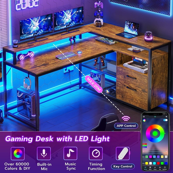 Computer table lights on sale