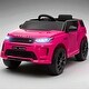 preview thumbnail 1 of 19, 12V Land Rover Discovery Sport Kids Ride-On Car with Remote Control, LED Lights, Music, 3 Speeds for 3-6 Years Pink