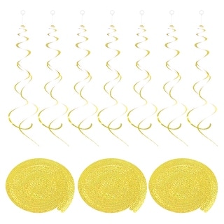 Party Hanging Double Strip Hanging Decorations Plastic Ceiling ...