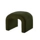 preview thumbnail 20 of 20, Set of 3 U-Shaped Modern Bench Teddy Ottoman Bench, Small Sofa Footrest Extra Seating, 44+18 Inch Bench Bench & Ottoman