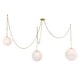 preview thumbnail 1 of 4, Minka Lavery 5218 Marbelle 3 Light 81" Wide Multi Light Pendant with