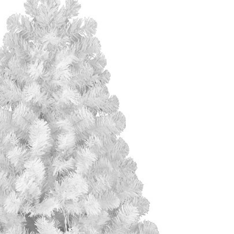 HomeRoots 9' White Full Spruce Christmas Tree