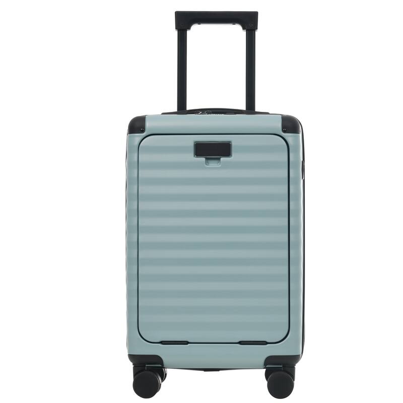 Luggage Sets 5 Piece,Hardside Expandable Carry with Spinner Wheels TSA Lock USB Port Cup Holder Duffel Bag and Toiletry Bag