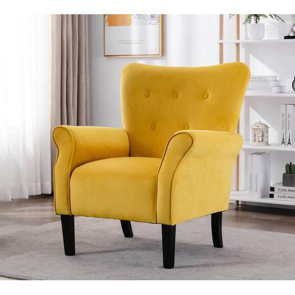 Modern Design Classic Stylish Accent Chair ButtonTufted Living Room
