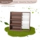 preview thumbnail 7 of 5, Kids Bookshelf Toy Storage Organizer 4-Tier Wood Book Rack Toddler Bookcase Baby Book Toy Display Shelf 5 Sling Bookshelf