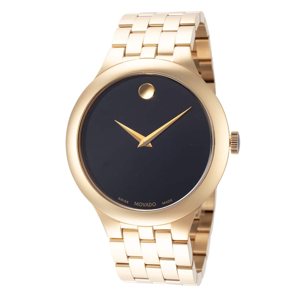 Movado Men's 40mm Veturi Quartz Watch 0607417 - Black - N/A