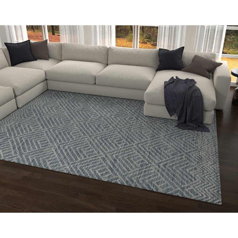 Porch & Den Rodan Hand-Tufted Coastal Rug