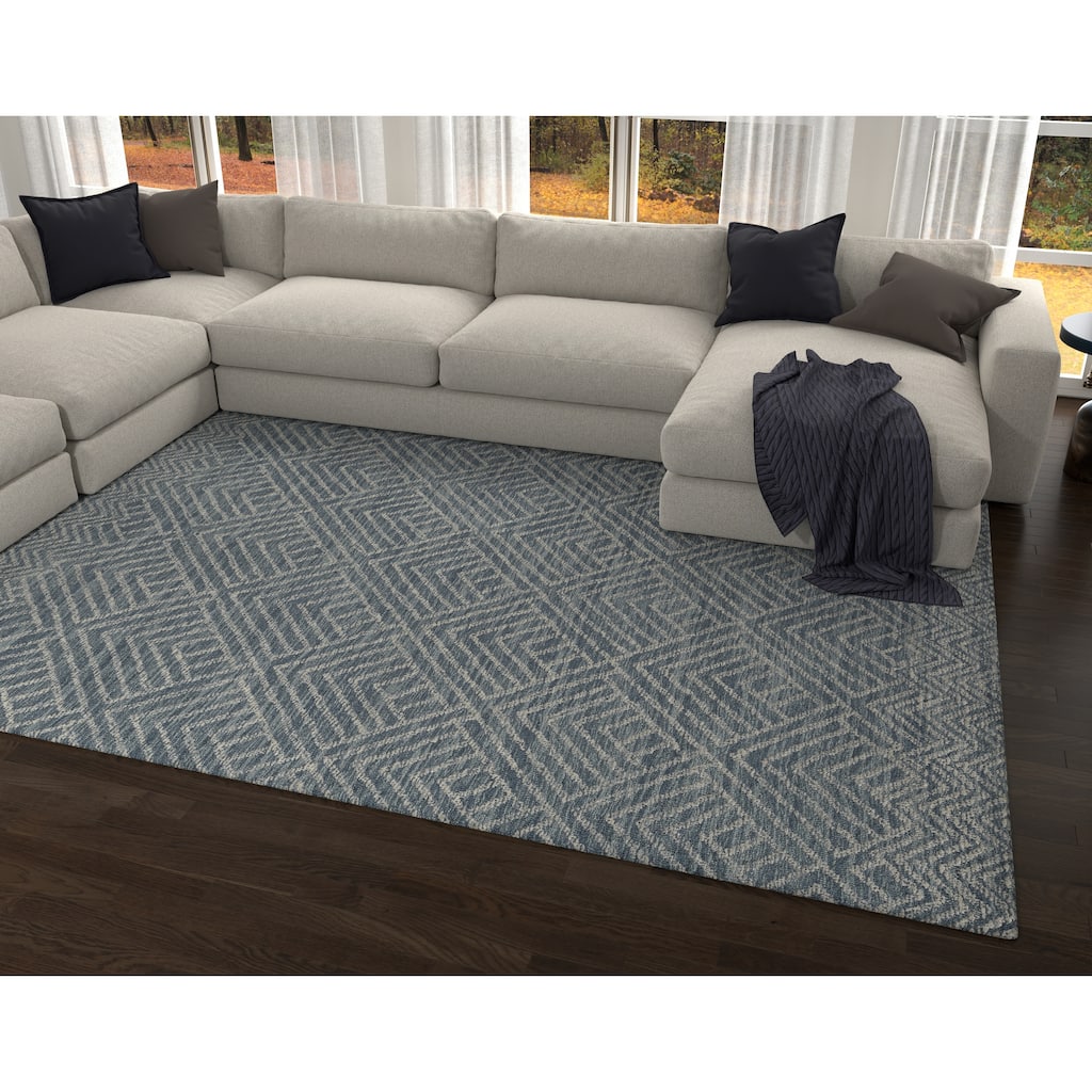 Porch & Den Rodan Hand-Tufted Coastal Rug
