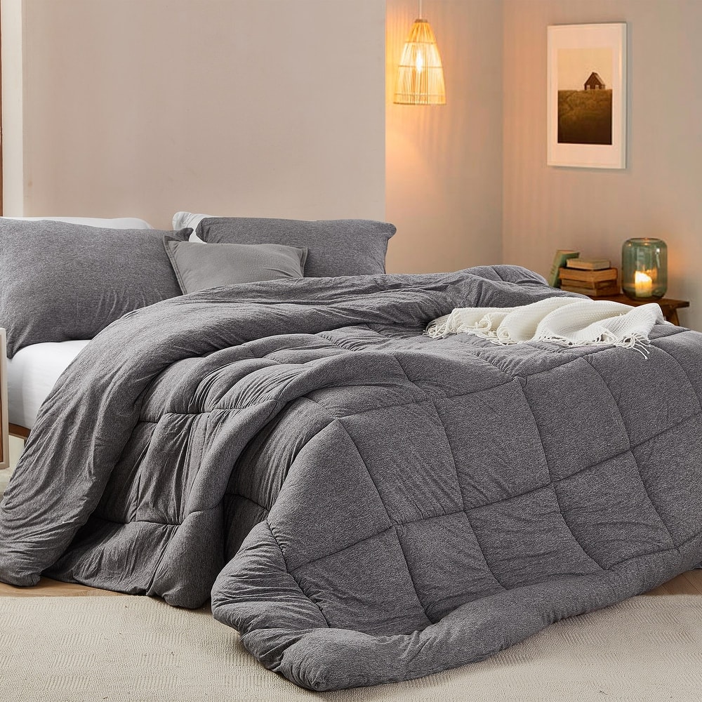 Summertime - Coma Inducer® Oversized Comforter - Black & Gray