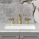 preview thumbnail 35 of 35, Kingston Brass Convergent Two-Handle 3-Hole Deck Mount Widespread Bathroom Faucet with Knurled Handle and Brass Pop-Up Drain