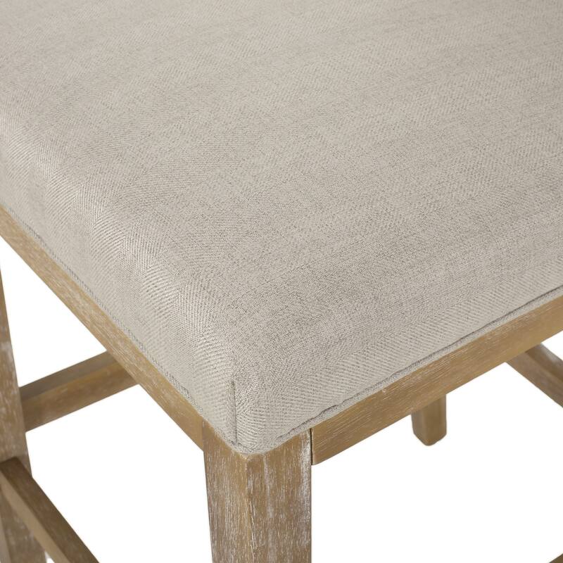 Coloma Fabric 27 Inch Counter Stools (Set of 2) by Christopher Knight Home