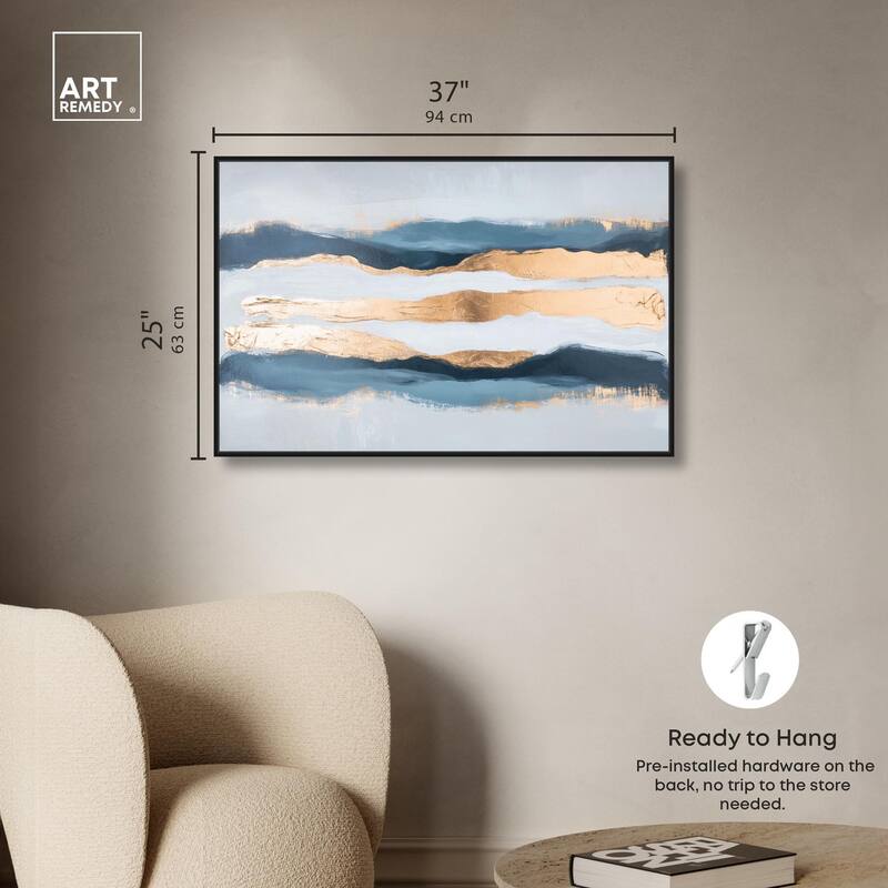Blue Ridge II Canvas by Art Remedy
