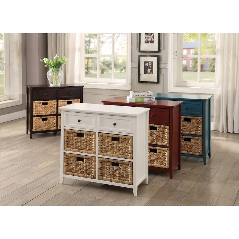 Splendid Teal Console Table with Storage