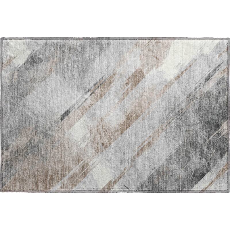 Premium Washable Super Soft Abstract Stripe Mayfield Rug