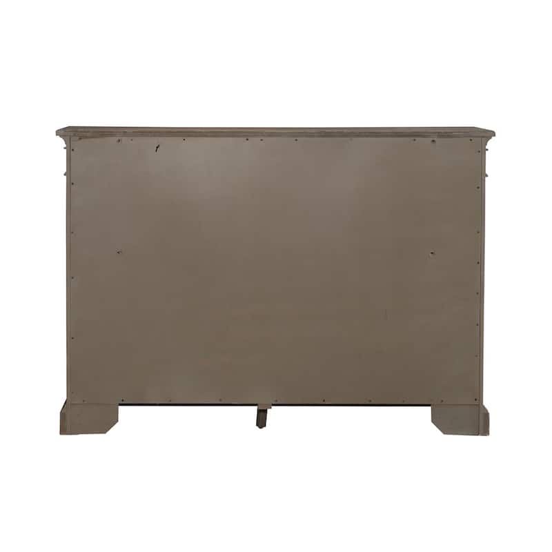 Town & Country Dusty Taupe 8 Drawer Dresser